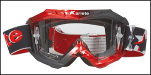 Ariete - Ariete Glamour Goggles - 12960-GRN - Red/Black