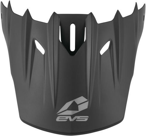 EVS - EVS Replacement Solid Visor for T5 Helmets - HE20T5S-VSBK - Matte Black