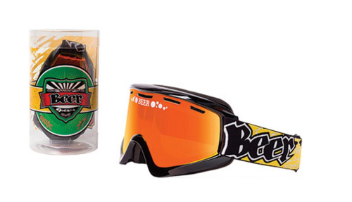 Beer Optics - Beer Optics Cold Beer Goggles - 067-06-804 - Foamy/Red Mirror Lens
