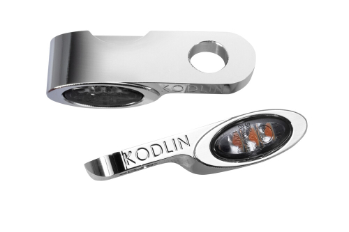 Kodlin - Kodlin Universal Elypse Turn Signals - Chrome - K68488