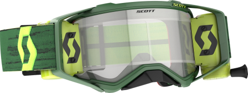 Scott USA - Scott USA Prospect Works Film System Goggles - 272822-1412113 - Green/Yellow / Clear Works Lens - OSFM