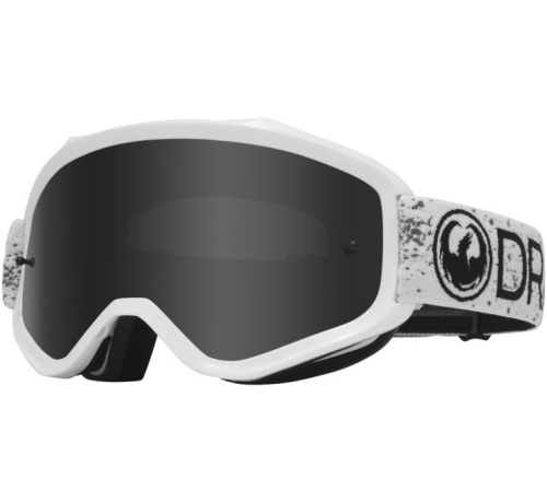Dragon Alliance - Dragon Alliance Dragon Eyewear MXV Goggles - 358796024012 - White / Smoke Lens - OSFM