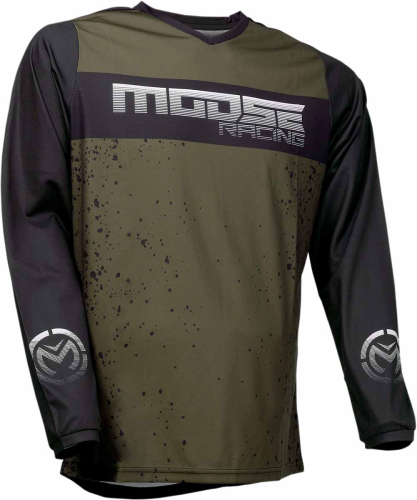 Moose Racing - Moose Racing Qualifier Jersey - 2910-6640 - Olive/Black - X-Large