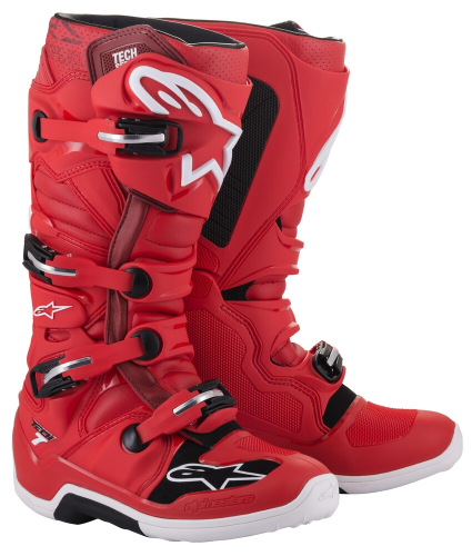 Alpinestars - Alpinestars Tech 7 Boots - 2012014-30-7 - Red - 7