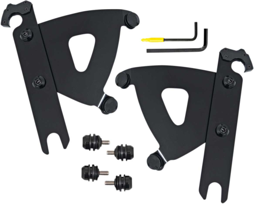 Memphis Shades - Memphis Shades Trigger Lock Mount Kit for Road Warrior Fairing - Black - MEB2053