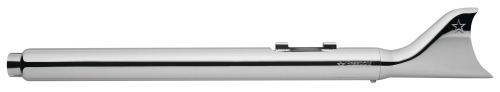 Freedom Performance - Freedom Performance Sharktail 2 1/8in. Slip-On - 39in. - Chrome - HD00484
