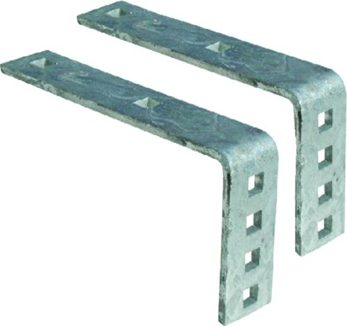 Tie Down Engineering - Tie Down Engineering Galvanized Fender Brackets - Small Flush - 81231