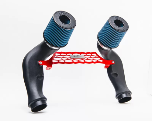 Agency Power - Agency Power High Flow Cross Brace Air Intake Kit - Red - AP-RS1-110-RD