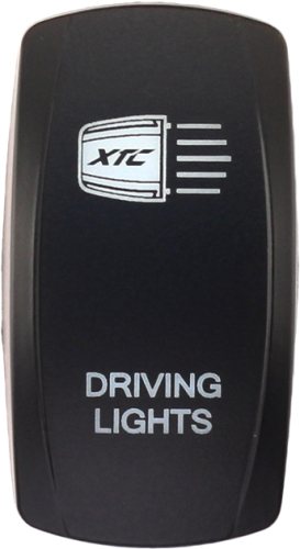 XTC Power Products - XTC Power Products Dash Rocket Switch Face Plate - Driving Lights - SW00-00105010