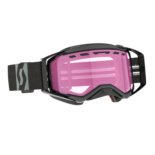 Scott USA - Scott USA Prospect Snowcross Goggles - 272846-1001134 - Black/Rose Lens - OSFM