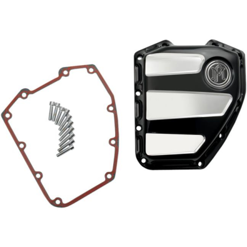 Performance Machine - Performance Machine Scallop Cam Cover - Platinum Cut - 0177-2020-BMP