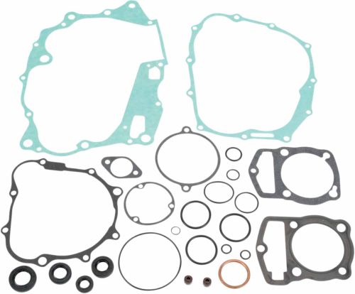 Moose Racing - Moose Racing Complete Gasket Kit with Oil Seals - 811238MSE