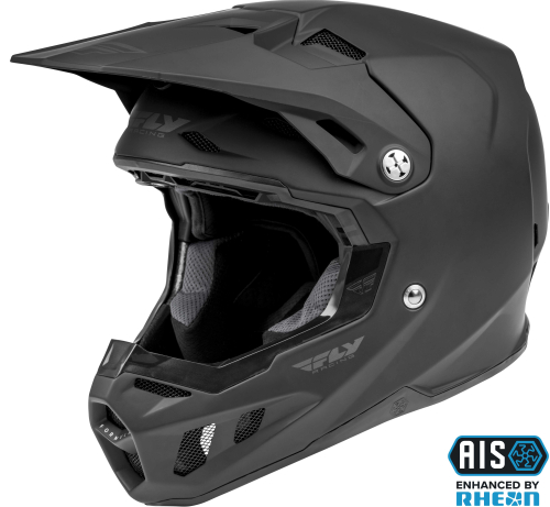 Fly Racing - Fly Racing Formula CC Solid Helmet - 73-4300M - Matte Black - Medium