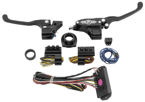 Performance Machine - Performance Machine Can Bus Hand Control Kit - 9/16in. - Black w/ Hydraulic Clutch - 0062-4025-BM
