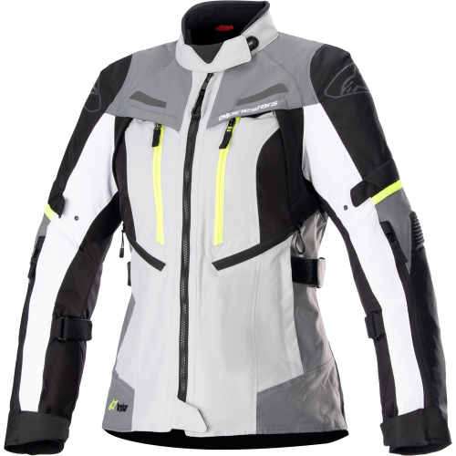 Alpinestars - Alpinestars Stella Bogota Pro Drystar Womens Jacket - 3217023-9037-2X - Ice Gray/Dark Gray - 2XL