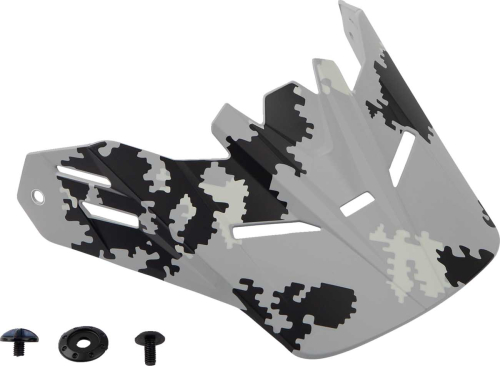 Z1R - Z1R Visor Kit for Rise Digi Camo Youth Helmet - Gray - 0132-1492