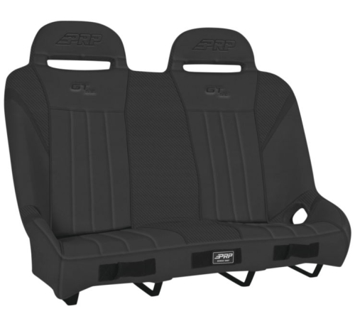 PRP - PRP GT/S.E. Bench Rear Seat with Front Pocket - Black - TUCKA60-201
