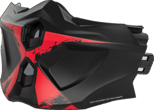 Scorpion - Scorpion X-Ray Mask for Covert X Helmets - Matte Red - 52-730-09