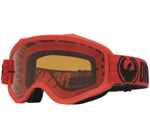Dragon Alliance - Dragon Alliance Dragon Eyewear MXV Goggles - 358796024404 - Breakred / Amber Lens - OSFM