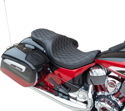Drag Specialties - Drag Specialties Low Profile Touring Seat - 0810-2260