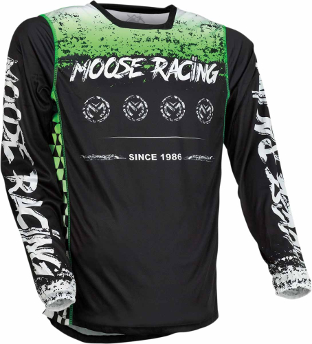 Moose Racing - Moose Racing M1 Jersey - 2910-6879 - Green/Black - X-Large