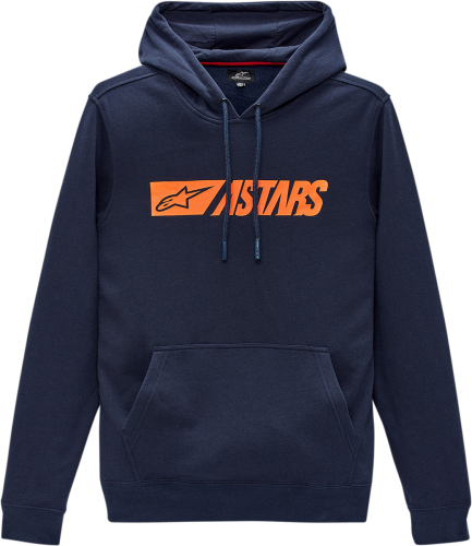 Alpinestars - Alpinestars Reblaze Hoodie - 1213516607032L - Navy/Orange - Large
