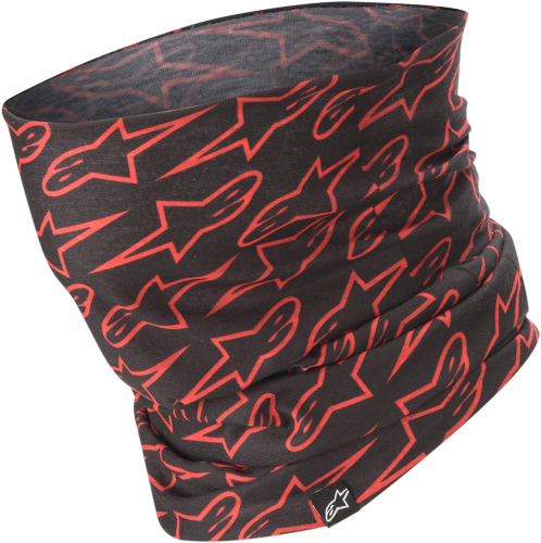 Alpinestars - Alpinestars Neck Tube - 4759319-1030 - Black/Red - OSFM