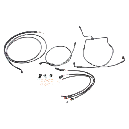 Magnum - Magnum Black Pearl Handlebar Installation Kit for 12-14in. Ape - 487861