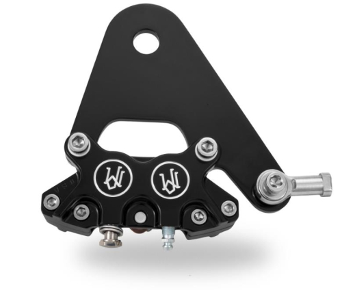 Performance Machine - Performance Machine Classic Rear Brake Caliper Kit - Contrast Cut - 1271-0052-BM