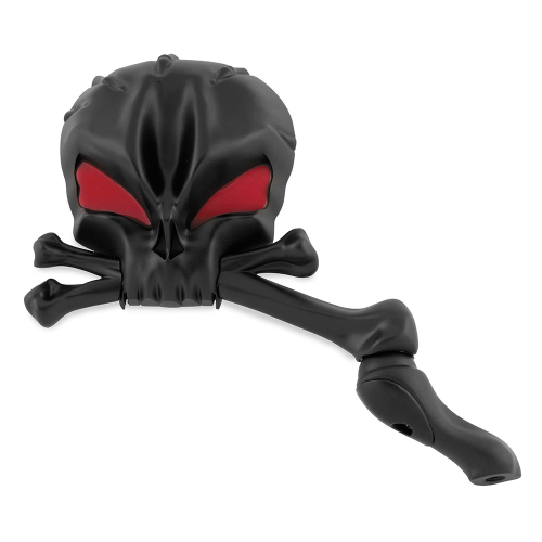 Bikers Choice - Bikers Choice Skull with Red Eyes - Black - 18-435