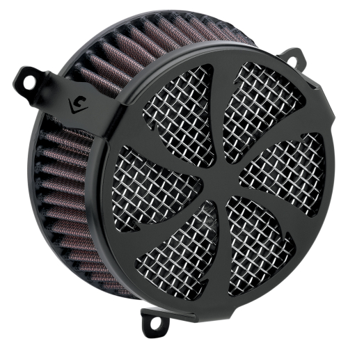 Cobra - Cobra Swept Air Cleaner Kit - Black - 606-0103-01B