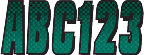 Hardline - Hardline Series 300 Registration Kit - Teal/Black - TEBKG300