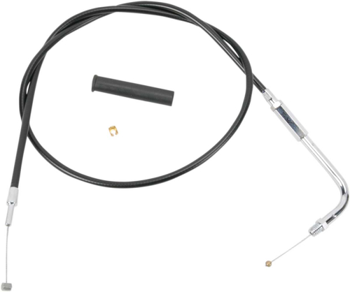 Drag Specialties - Drag Specialties Black Vinyl Throttle Cable - 30in. - 4333600B
