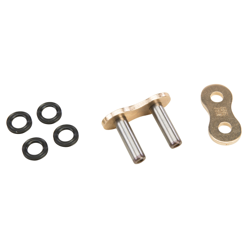 Fire Power - Fire Power Rivet Master Link for 525 X-Ring Heavy Duty Chain - Gold - 525FPX-MLJ/G