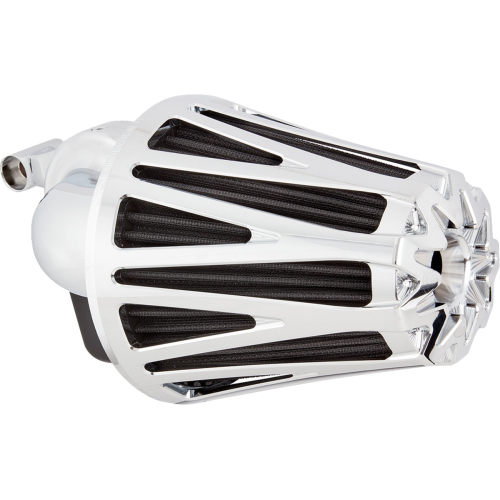 Arlen Ness - Arlen Ness Monster Sucker Air Cleaner Kit with Cover - CrossFire/Chrome - 600-091