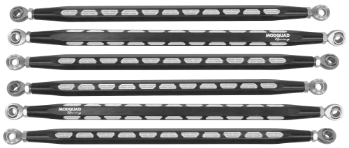 ModQuad - ModQuad Hex Rear Radius Rods - 64in. - Black-Recut - CA-RR-X3DS-HEX