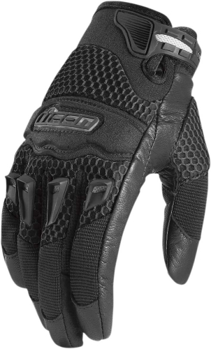 Icon - Icon Twenty-Niner Womens Gloves - 3302-0662 - Black - Large