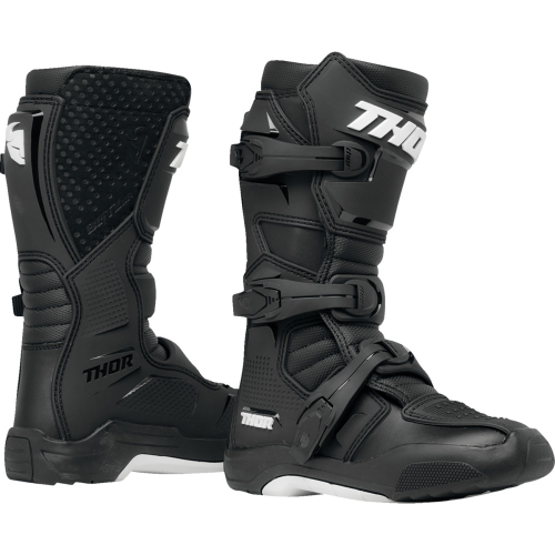 Thor - Thor Blitz XR Youth Boots - 3411-0727 - Black/White - 4