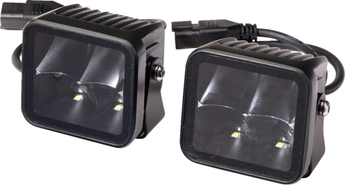 Moose Utility - Moose Utility Black-Out Series LED Cube Light - 3in. - 40x2W - 4800 Lumens - MSE-BLPKIT
