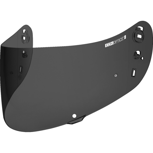 Icon - Icon Optics Replacement Shield for Airform Helmets - Drak Smoke - Pinlock - 0130-1167