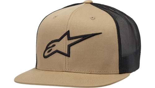 Alpinestars - Alpinestars Corp Trucker Hat - 1025810032310OS - Sand/Black - OSFM
