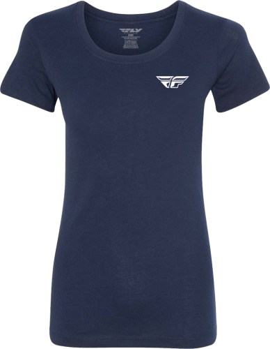 Fly Racing - Fly Racing Fly Pulse Womens T-Shirt - 356-0088X - Navy - X-Large