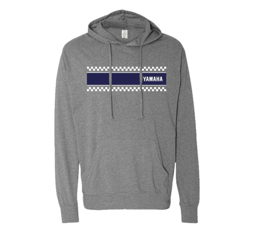 Powertex - Powertex Checkered Raceway Hoodie - NP21S-M2454-M - Gunmetal - Medium