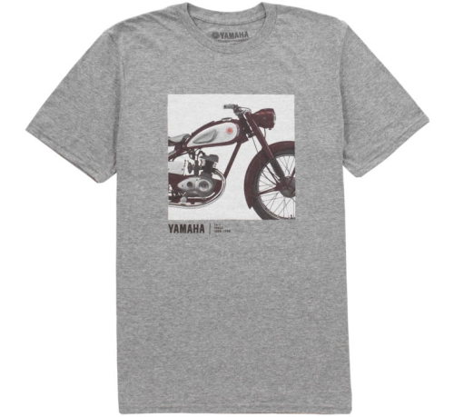Powertex - Powertex Classic Motorcycle T-Shirt - NP21S-M2452-L - Graphite - Large