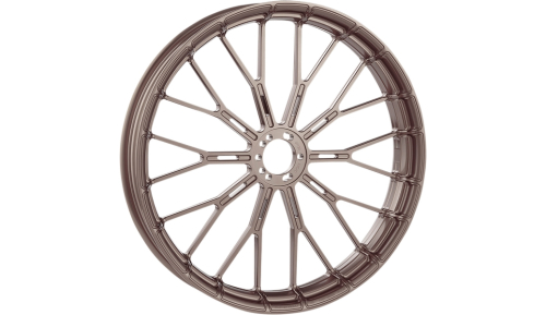 Arlen Ness - Arlen Ness Forged Billet Y-Spoke Front Rim - 21in. x 3.50in. - Titanium - 71-553