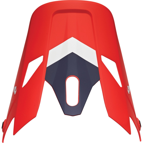 Thor - Thor Visor Kit for Sector Chev Helmets - Red/Navy - 0132-1529
