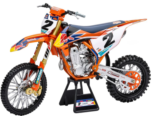 New Ray Toys - New Ray Toys 1:6 Scale Red Bull KTM Dirt Bike - 49683