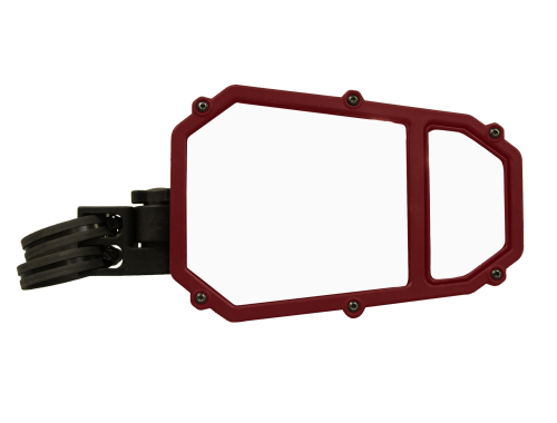 ATV-Tek - ATV-Tek Elite Series 2 Side Mirror - Red Frame - ES2-RED