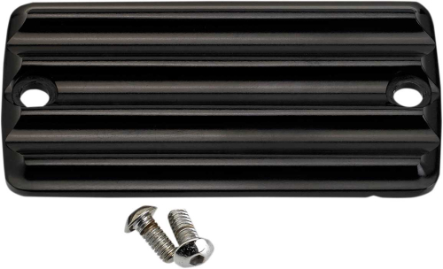 Joker Machine - Joker Machine Front Master Cylinder Cover - Finned - Black Anodized - 921115-1