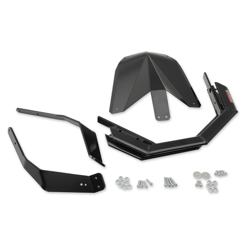 Straightline Performance - Straightline Performance Double-Bar Rugged Series Front Bumper - Black - 183-226